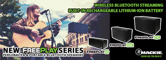 Mackie New!FreePlay Series